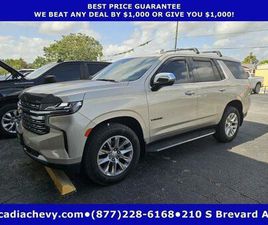 USED 2021 CHEVROLET TAHOE PREMIER