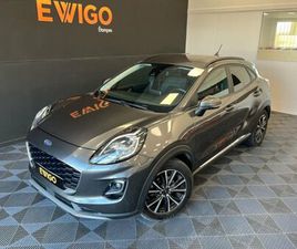 FORD PUMA FORD PUMA 1.0L 125CH HYBRID MHEV BUSINESS BVM 1ERE MAIN SUIVI CHEZ CARPLAY ATTELAGE AMOVIBLE