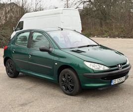 PEUGEOT 206 1.4I 75HP БЕНЗИН