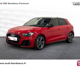 AUDI A1 SPORTBACK 30 TFSI 116 CH S TRONIC 7 S LINE PLUS