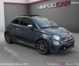 ABARTH 500 ABARTH 595 E6D TEMP 1.4 TURBO 16V T-JET 165 CH BVA5 TURISMO/ LIGNE AKRAPOVIC / TOIT OUVRANT / BEATS