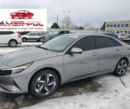 HYUNDAI ELANTRA HYUNDAI ELANTRA 2023, SEL, OD UBEZPIECZALNI 2.0 BENZYNA 147KM