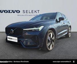 VOLVO XC60 T6 AWD HYBRIDE RECHARGEABLE 253 CH+145 CH GEARTRONIC 8 ULTRA STYLE DARK 5P