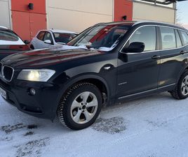 BMW X3 A F25 BUSINESS - VETOKOUKKU, PA-LISÄLÄMMITIN, NAVI, SUOMI-AUTO,