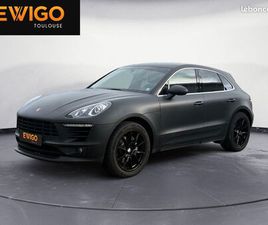 PORSCHE MACAN 3.0 340 CV S PDK BVA PDLS PASM - ECHAPPEMENT SPORT - CAMERA DE RECUL - COVERING NOIR MAT - MOD.2017