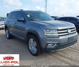 VOLKSWAGEN ATLAS 2019 VOLKSWAGEN ATLAS 3.6L V6 SEL 3.6 BENZYNA 276KM