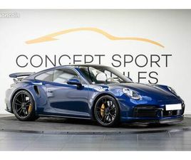 PORSCHE 911 992 TURBO S 3.8 650CV PDK - BOSE - T.O VERRE - ACC - PSE - IMMAT FRANCE - PORSCHE APPROVED 2027