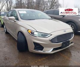 FORD FUSION HYBRID SEL, 2019R., 2.0L 2.0 BENZYNA 141KM