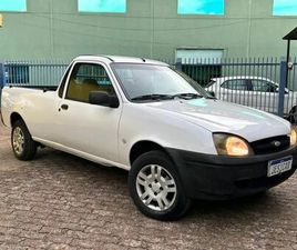FORD COURIER 1.6 FLEX 2011 BRANCA BÁSICA PNEUS NOVOS