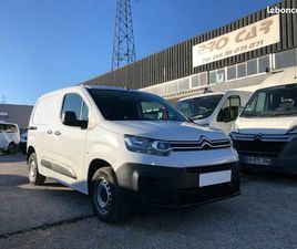 CITROËN BERLINGO BLUEHDI 100 LIVE 3 PLACES PRIX HT 1ERE MAIN ENTRETIEN COMPLET A JOUR