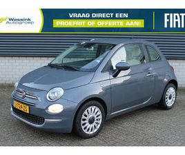 FIAT 500 LOUNGE HYBRID 70PK I CRUISE CONTROL I PARKEERSENSOREN