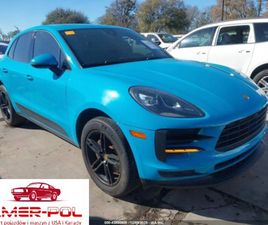 PORSCHE MACAN PORSCHE MACAN 2021, 2.0L R-4 248KM, 4X4, AUTO ODPALA I JEZDZI, OD UBEZPIEC
