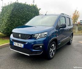 PEUGEOT RIFTER TPMR 1.5 BLUEHDI 130 CV / 16 000 KMS / EDITION GT-LINE / BVA, GPS, CAMERA