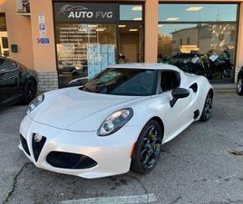 ALFA ROMEO 4C 1750 TBI CARBON