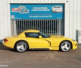 DODGE VIPER COUPE DODGE VIPER RT/10 1995, V10 8.0L 400CV, BVM6. EN STOCK AU MANS