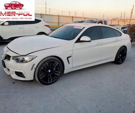 BMW SERIE 4 435 BMW SERIA 4 435I, 3.0L R-6 300KM, RWD, OD UBEZPIECZALNI 3.0 BENZYNA 300KM