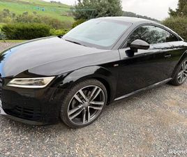 AUDI TT MKIII 2.0 TDI 184CH. ULTRA S-LINE 07/2016 NOIRE ALCANTARA VIRTUAL COCKPIT + CAMÉRA DE RECUL + CAR PLAY + GPS À JOUR PEU KM SORT DE RÉVISION CHEZ AUDI + 