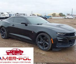 CHEVROLET CAMARO 2SS 2021, 6.2L V8 455KM, RWD, OD UBEZPIECZALNI 6.2 BENZYNA