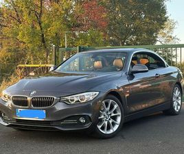 BMW SÉRIE 4 CABRIOLET 420D , BVA 8 , LUXURY , PACK TECHNO