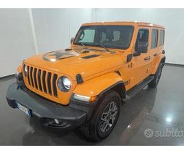 JEEP WRANGLER UNLIMITED 2.0 PHEV ATX 4XE 80TH ANNI