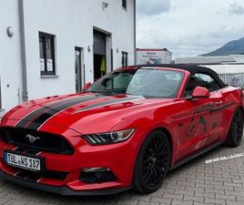 FORD MUSTANG CABRIO FORD MUSTANG GT - 5.0/V8 - 485 PS - TOP ZUSTAND / EXTRAS – AUTOM.