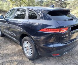 JAGUAR F-PACE 2.0 I 4D PRESTIGE - CX. MANUAL - GPS - CAMARA MARCHA TRAS - CLASSE ... JANEIRO/18