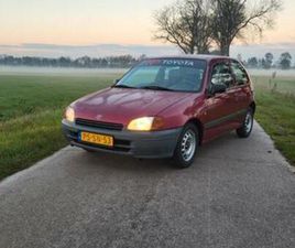 TOYOTA STARLET 1.3 16V 1996 ROOD — TOYOTA — MARKTPLAATS