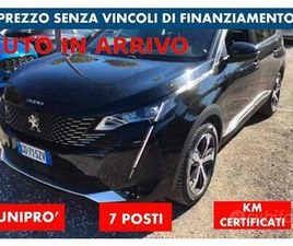 PEUGEOT 5008 PEUGEOT 5008 GT *PREZZO VERO* 7 POSTI 1.5 HDI 130C