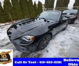 ABARTH 124 SPIDER USED 2018 FIAT 124 SPIDER ABARTH W/ CONVENIENCE GROUP BELLEVUE OH 44811