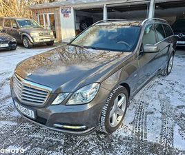 MERCEDES-BENZ KLASA E 350 CDI DPF 4MATIC BLUEEFFICIENCY 7G-TRONIC ELEGANCE