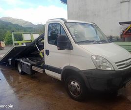 CAMION IVECO 35C12 PLATEAU BASCULANT HYDRAULIQUE ALUMINIUM
