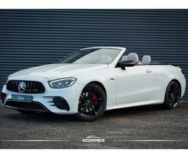 MERCEDES-BENZ E-KLASSE CABRIO - 300 AMG LINE / 53 AMG UITGEVOERD / CARBON / STOELVERWARMING