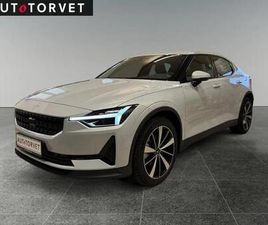 2021 POLESTAR 2 LONG RANGE SINGLE MOTOR 78 KWH SEDAN AUT 4D 190.000 KM KR 139.700