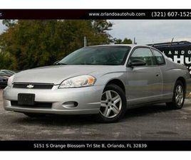 CHEVROLET MONTE CARLO USED 2007 CHEVROLET MONTE CARLO LS