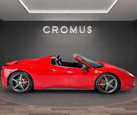 FERRARI 458 ITALIA SPIDER SPIDER FULLCAPRISTOEXHAUSTCARBON/ IVA ESPOSTA