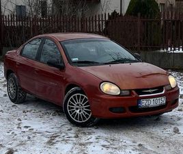 CHRYSLER NEON 2.0 AUTOMAT ALUFELGI ŚWIĘTA OTWARTE ŚWIĄTECZNA PROMOCJA LÓDŹ BALUTY • OLX.PL