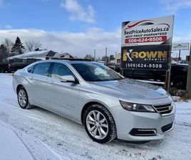 2018 CHEVROLET IMPALA CLEAN CARFAX!! SUNROOF! V6! LT! CERTIFIED!