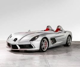 MERCEDES SLR MCLAREN ROADSTER STIRLING MOSS 2009 MERCEDES-BENZ OTHER MERCEDES-BENZ MODELS