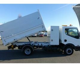 24990 HT NISSAN CABSTAR NT400 35.13 3.0 TD 130CH BENNE PAYSAGISTE + COFFRE - 95771 KM