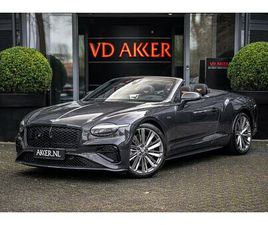 BENTLEY CONTINENTAL GTC SPEED BENTLEY CONTINENTAL GTC - SPEED 1ST EDITION | BLACKLINE | MULLINER | MASSAGE | NEKVERW. | STITCHING