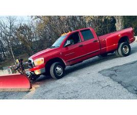 DODGE RAM 3500 2006 DODGE RAM 3500 CREW CAB DUALLY W/SNOW PLOW
