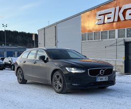 VOLVO V90 D4 VOLVO V90 D4 BUSINESS AUT ** 2OM. SUOMI / WEBASTO / VOC / PILOT ASSIST / LÄMPÖRATTI / LED / JAKOHIHNA 2024 / LAAJ. DIGIMITTARI **