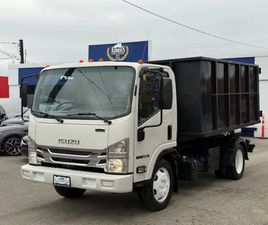 2020 ISUZU NRR DUMP BOX WITH ROLL OFF HOOK LIFT SYSTEM