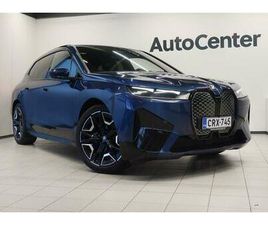 BMW IX XDRIVE50 SPORT PACKAGE / HUD / NELIPYÖRÄOHJAUS / HIERONTA / LED / MUISTIT / PERUUTUSKAMERA