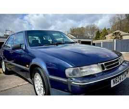 1995 SAAB 9000 BLEU MANUEL, 5 VITESSES CONDUITE À DROITE...
