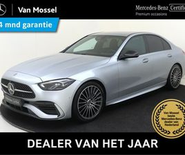 MERCEDES-BENZ C-KLASSE 180 AMG LINE / ACHTERUITRIJCAMERA / STOELVERWARMING / NIGHT-PAKKET / MULTISPAAKS-VELGEN /