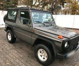 MERCEDES-BENZ G - MODELL 230 CABRIO H NUMMER