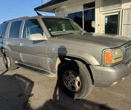 CADILLAC ESCALADE USED 2000 CADILLAC ESCALADE 4WD