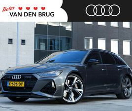 AUDI A6 AVANT RS6 AUDI RS6 AVANT 4.0 TFSI 600 PK QUATTRO | LASER LED MATRIX | DYNAMIC-PAKKET | HEAD-UP | PANORAMADAK | SOFTCLOSE | ACHTERASBESTURING | LUCHTVERING |
