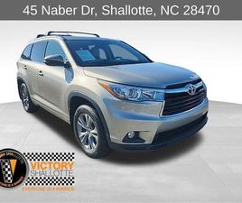 TOYOTA HIGHLANDER USED 2015 TOYOTA HIGHLANDER XLE